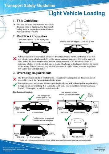 Light Vehicle Loading (TAS)