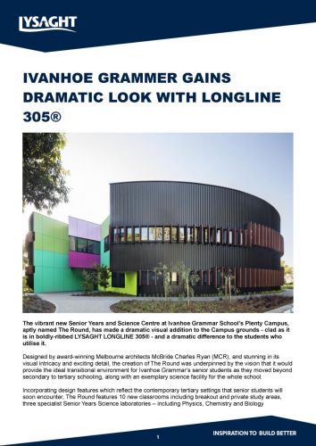 LYS Case Study - Ivanhoe Grammar
