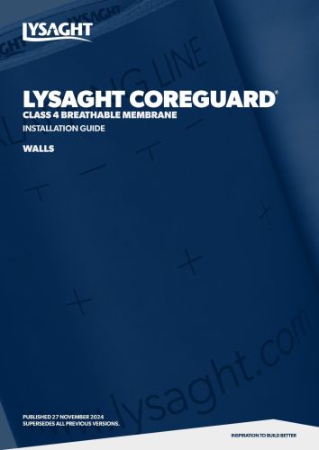 LYSAGHT COREGUARD® Installation Guide