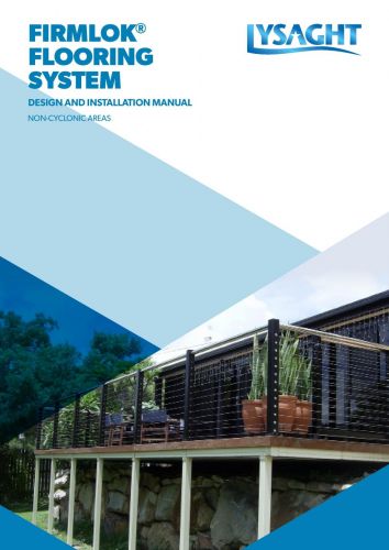 LYSAGHT FIRMLOK® Flooring System Design & Installation Guide (Non-Cyclonic)