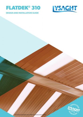 LYSAGHT FLATDEK® 310 Design and Installation Guide
