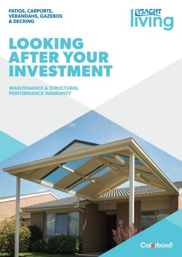 LYSAGHT LIVING® - Maintenance & Structural Performance Warranty