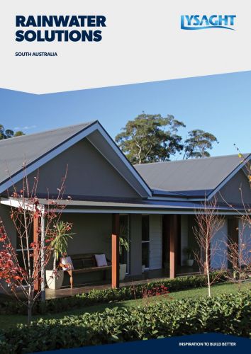 LYSAGHT® Rainwater Solutions South Australia