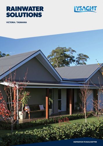 LYSAGHT® Rainwater Solutions Victoria & Tasmania