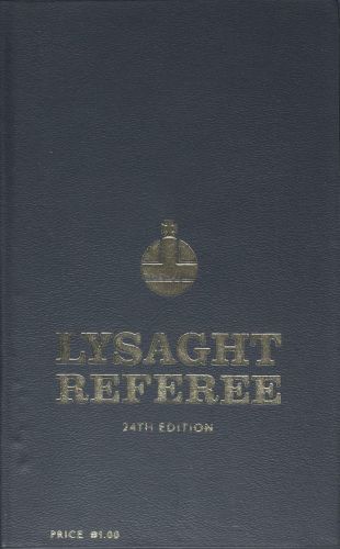 LYSAGHT® Referee: 24th Edition
