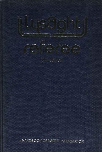 LYSAGHT® Referee: 27th Edition
