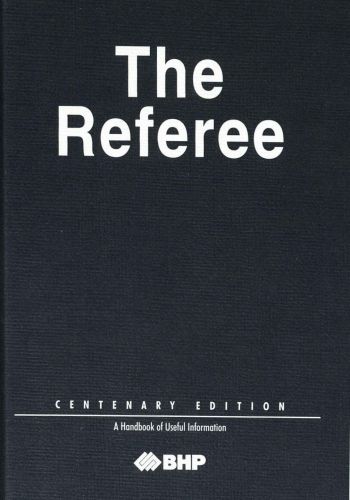 LYSAGHT® Referee: 29th Edition
