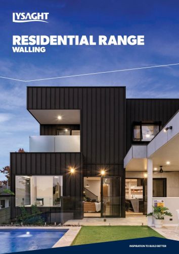 LYSAGHT® Residential Walling Brochure