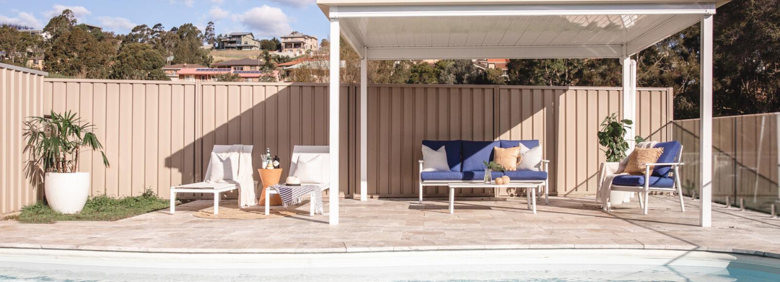 A LYSAGHT LIVING® patio in the Illawarra, NSW