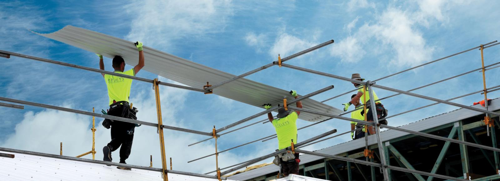 Walking on Roof with Product