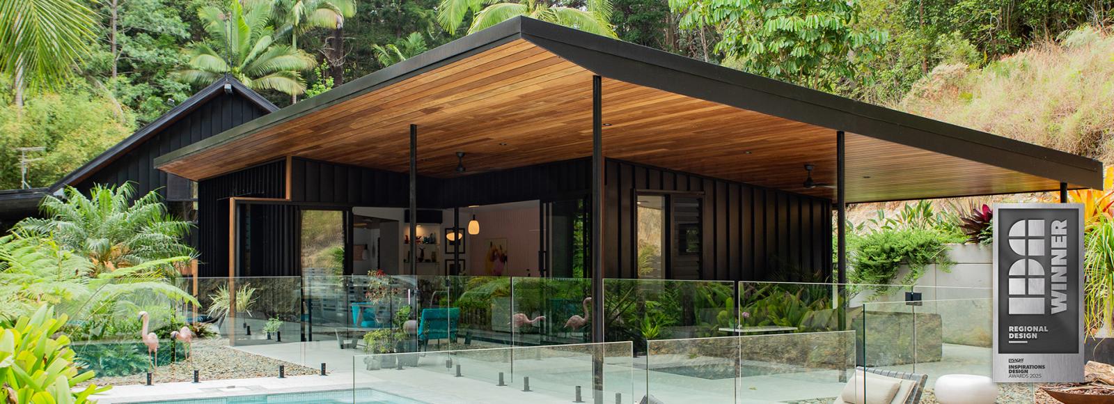 Myocum Magic Wins the Lysaght Inspiration Design Awards category for Residential Design 2025