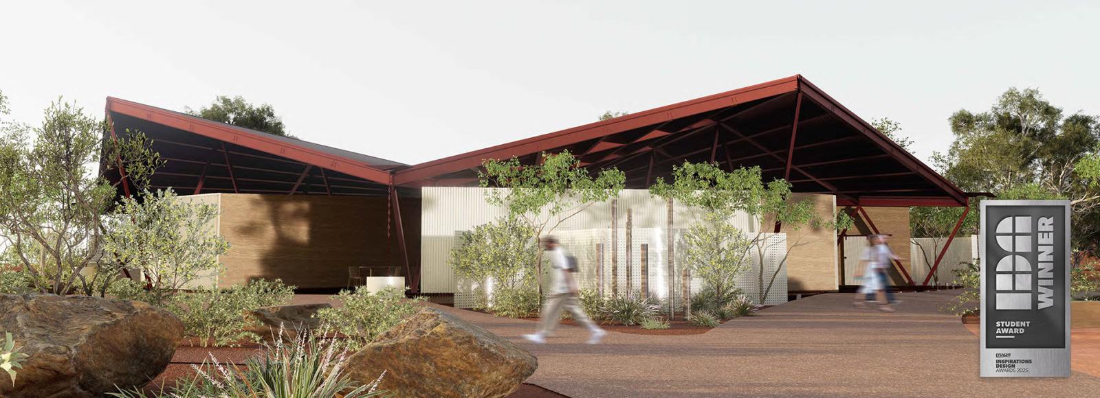 Warlpiri Cultural Centre wins the Student Category for LIDA 2025