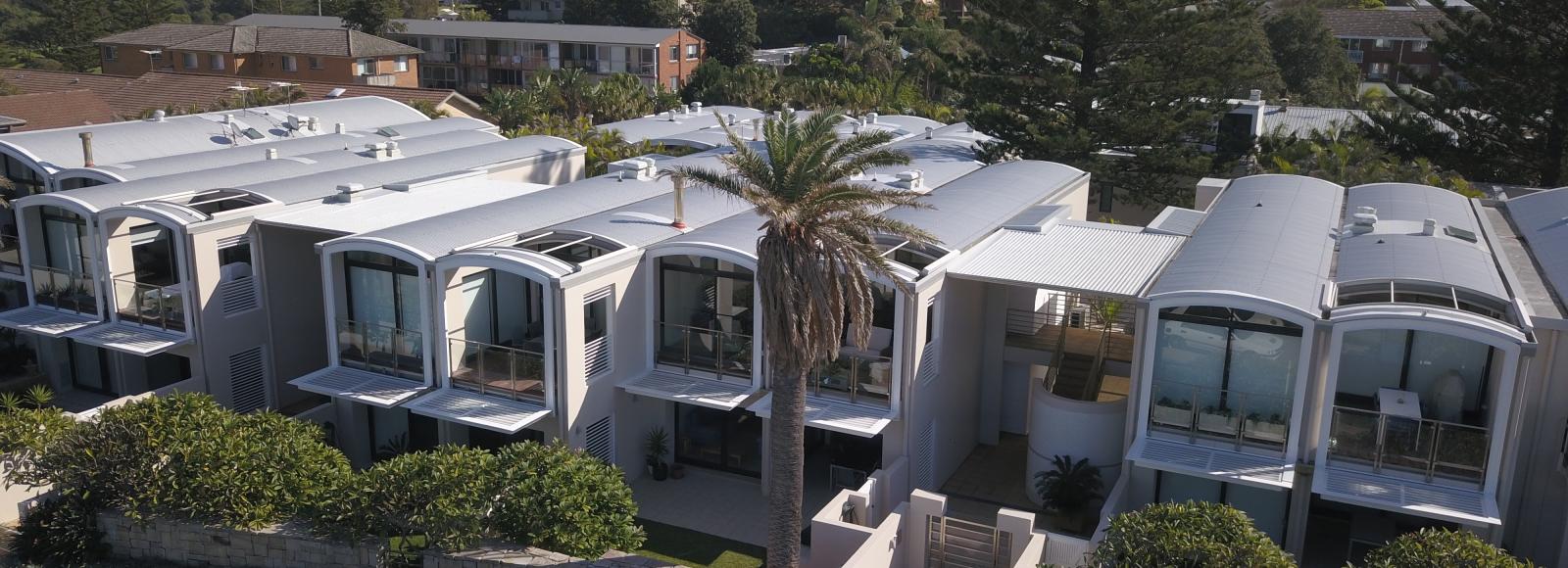 Rockpool apartments with Lysaght Aluminium cladding solution