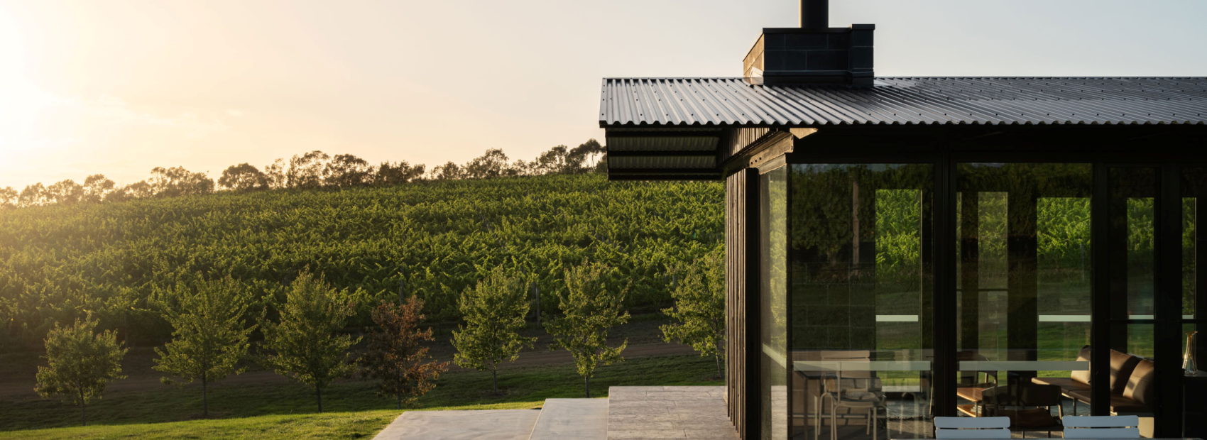 Tolpuddle Tasting Room Vineyard with Lysaght SPANDEK®