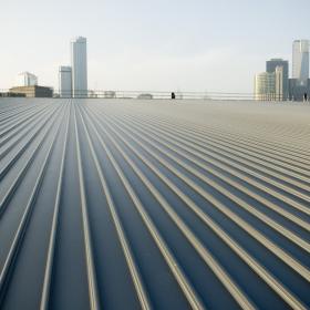 Convention centre with KLIP-LOK steel roofing manufactured from COLORBOND steel in colour Woodland Grey