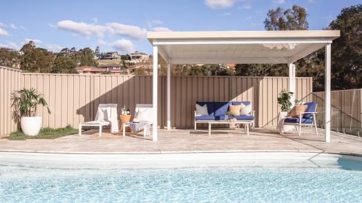A LYSAGHT LIVING® patio in the Illawarra, NSW