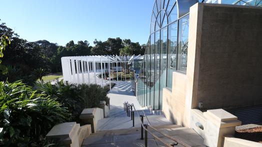 The Calyx Botanical Gardens with Lysaght 