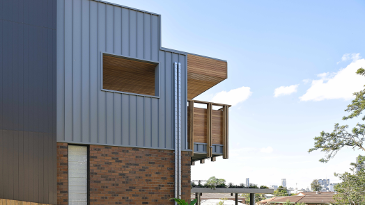 Paddington house with Lysaght Enseam Cladding 