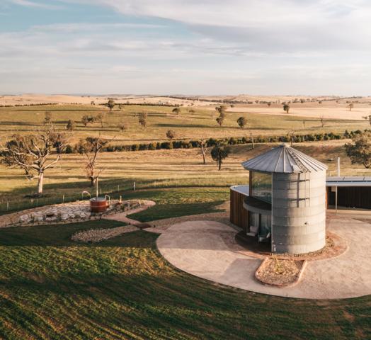 The Silos Accomodation Named Sustainable Design Winner at the 2025 Lysaght Inspirations Design Awards