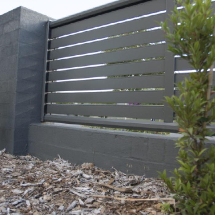 SLATSCREEN® (1), COLORBOND® steel, Woodland Grey®