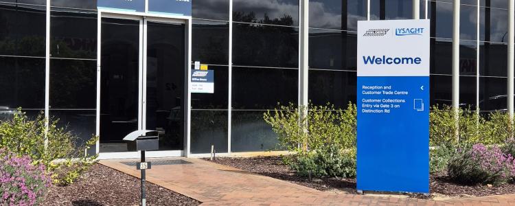Lysaght Wangara site where you can visit and collect Lysaght products