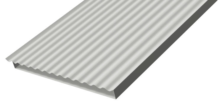 Apollo Corrugated Render Shale Grey 