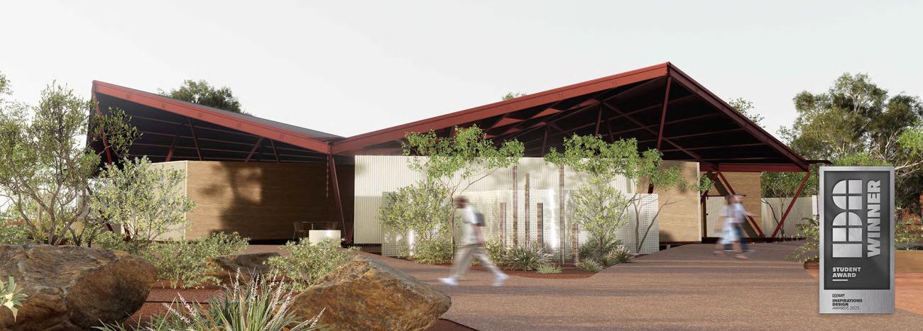 Warlpiri Cultural Centre wins the Student Category for LIDA 2025