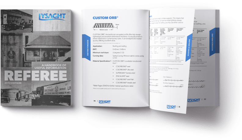 Lysaght Referee 35th edition