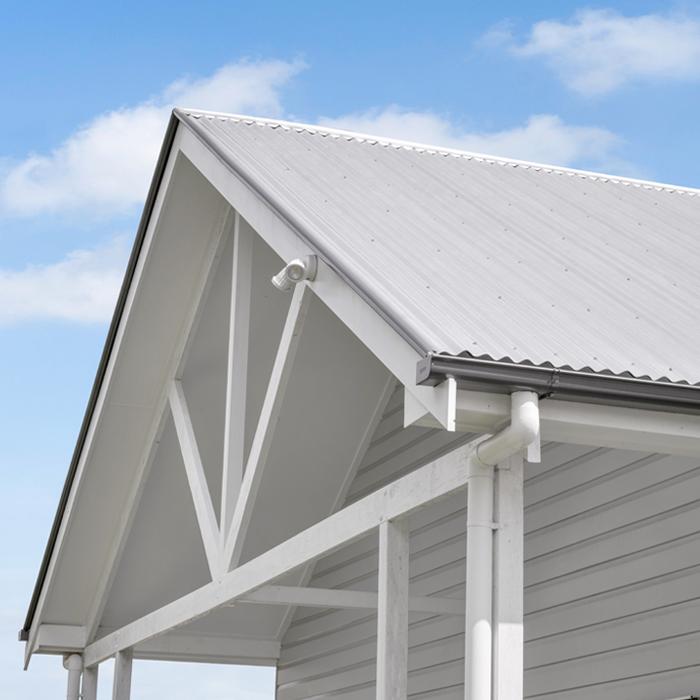 Gable roof design options with Lysaght roofing