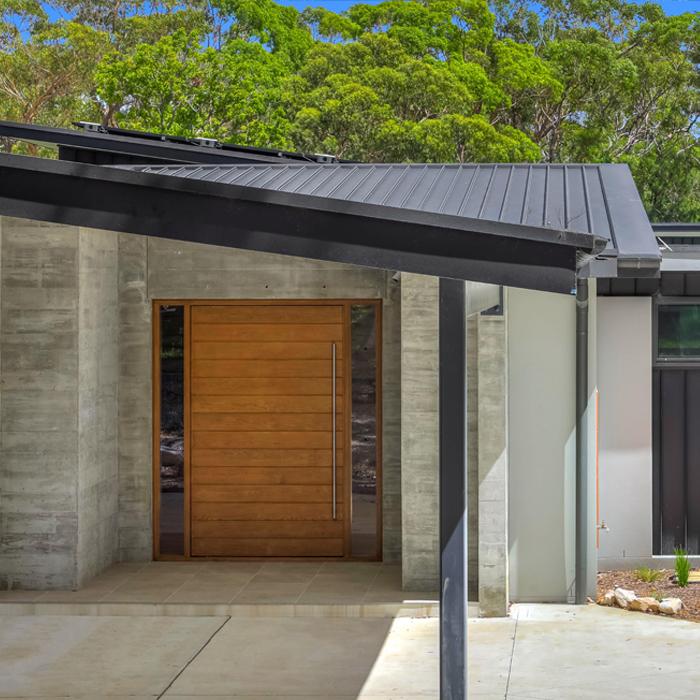 Skillion roof designs with Lysaght