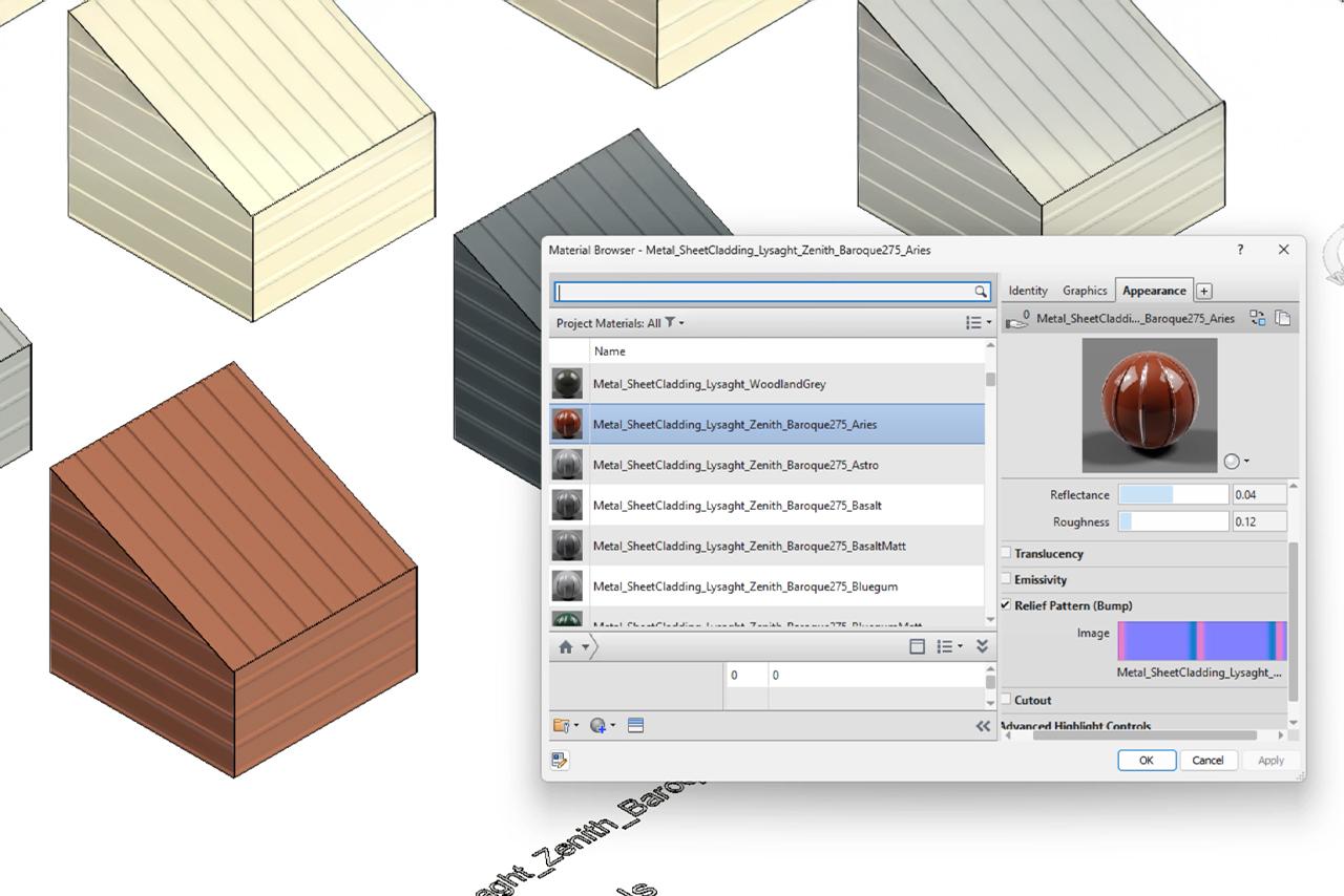Lysaght BIM content