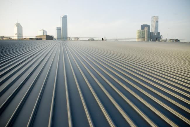 Convention centre with KLIP-LOK steel roofing manufactured from COLORBOND steel in colour Woodland Grey