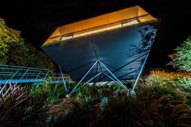 House with SPANDEK® steel walling manufactured from COLORBOND® steel in Monument – Lucas Community Hub