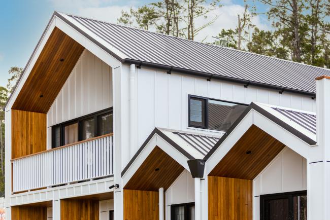 The roofline of a farmhouse in Berry NSW