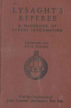 LYSAGHT® Referee: 20th Edition