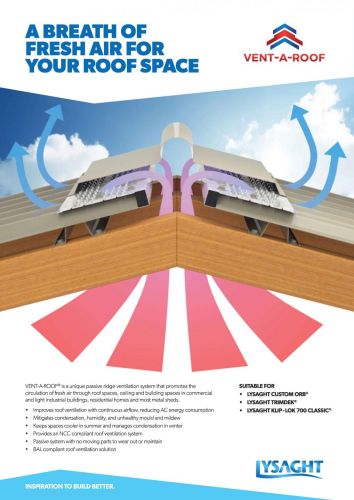 LYSAGHT VENT-A-ROOF Brochure